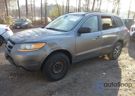 2009 Hyundai Santa Fe Gls из США, поврежденный, VIN 5NMSG13D09H253728